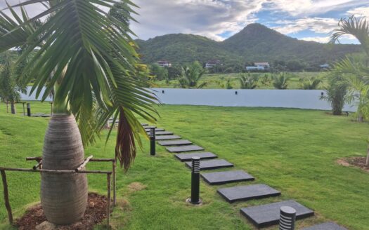 Luxury house with 1 RAI garden