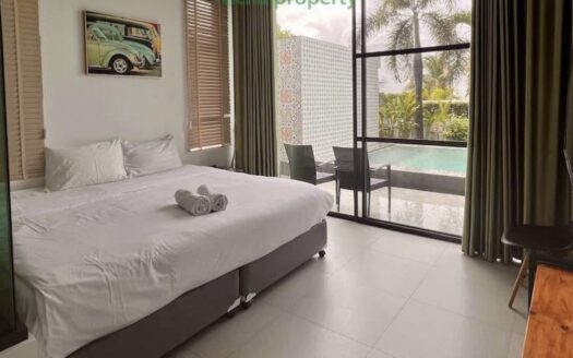 Pet friendly pool villa