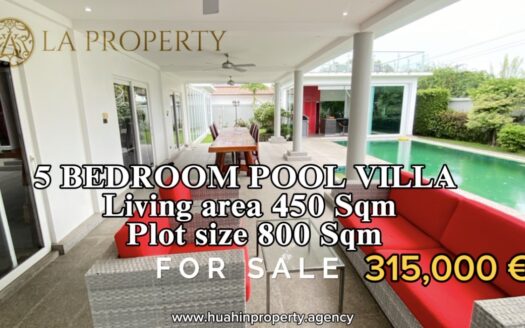 5 Bed Pool Villa for Sale in Mali Residence – Soi 112