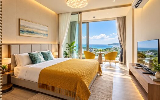 Sea view apartment in Vehha Condo (studio room)