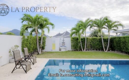 Solar Luxury 3Bed house with pool in Hua Hin | Prime location in town