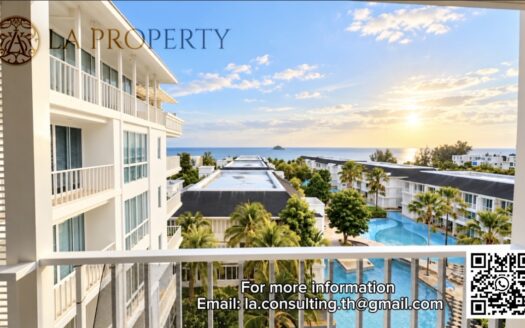Beachfront condo 2 BR with sea & island view in Kao Tao Malibu